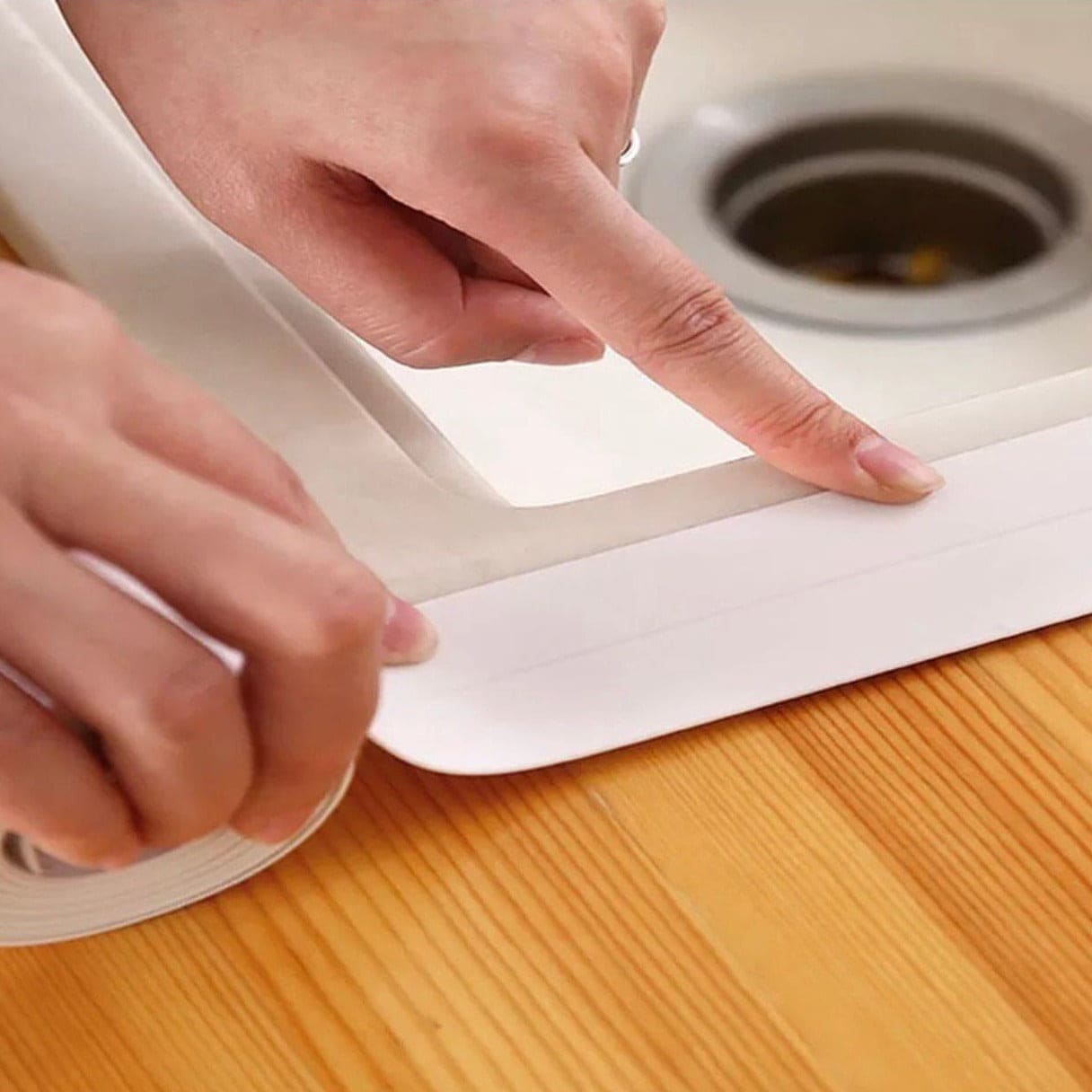 Kitchen Sink Strip Tape, Bathroom Kitchen Sealing Strip Stickers, Shower Sink Bath Sealing Strip Tape, Water Proof Mould Proof Tape Kitchen Sink Strip Tape, Bathroom Kitchen Sealing Strip Stickers, Shower Sink Bath Sealing Strip Tape, Water Proof Mould Proof Tape